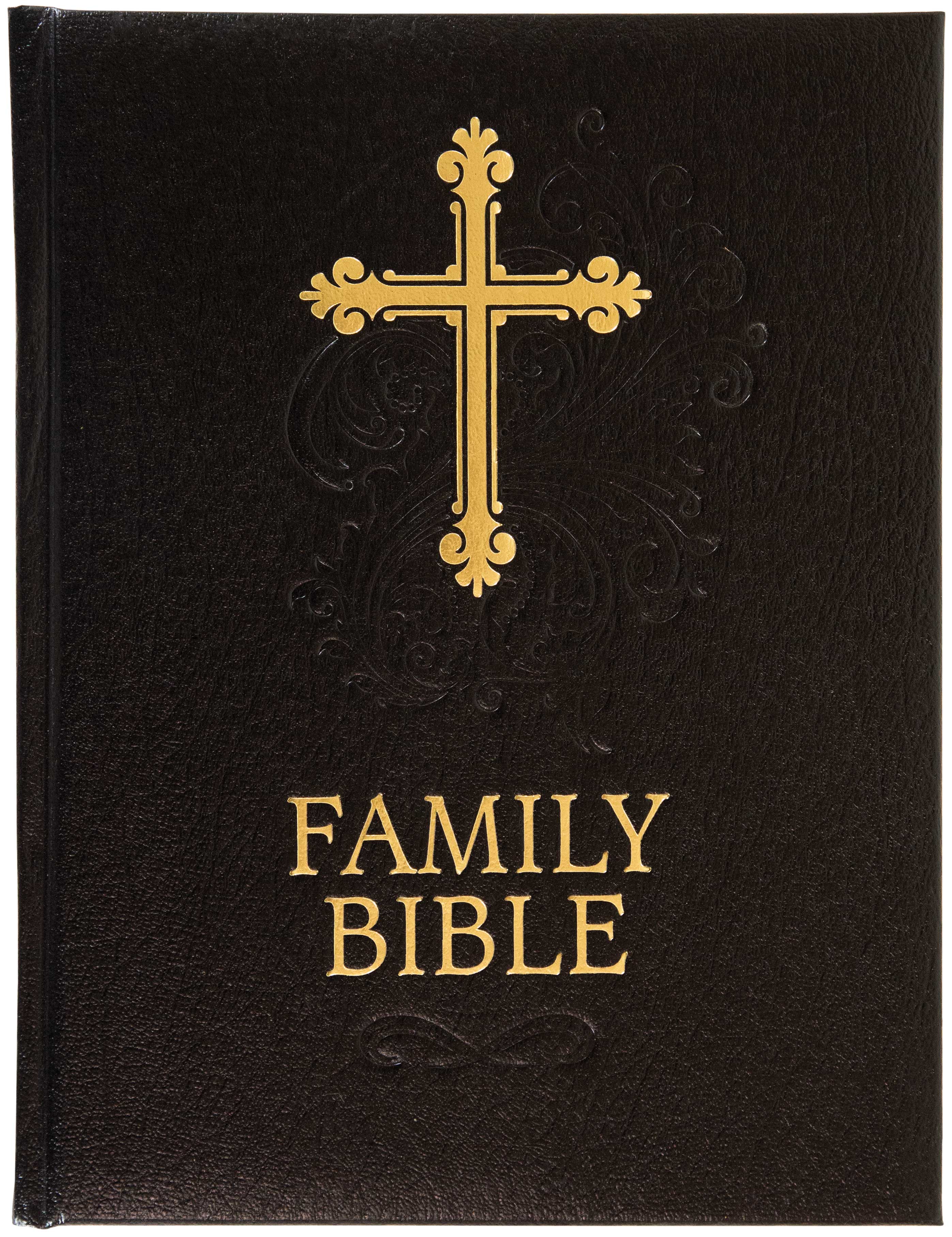 Family Keepsake Bible (Black)